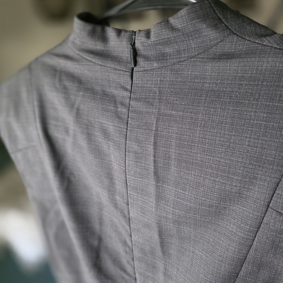 Boss | Hugo Boss |  Dark Gray Midi Dress 2 - Picture 6 of 10